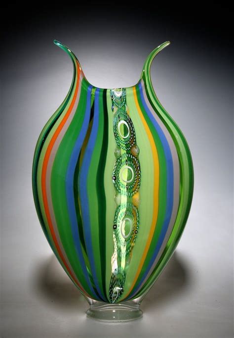 Rainforest Foglio By David Patchen Art Glass Sculpture Artful Home Glass Art Dragonfly
