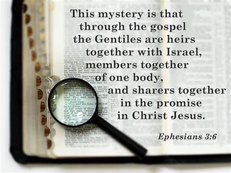 Gods Mystery Revealed Ephesians 3 Women In The Word