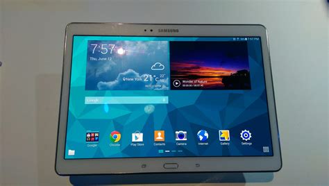 Samsung Galaxy Tab S Hands On And First Impressions Of The Super