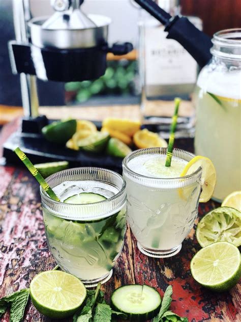 Gin And Cucumber Lemonade Recipe Cucumber Lemonade