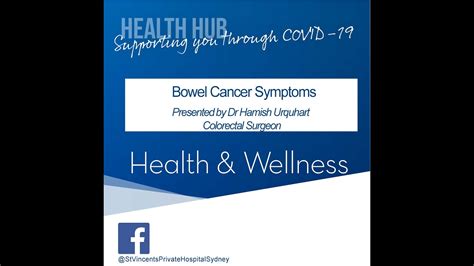 Most of these symptoms are more likely to be caused by things other than stomach cancer, such as a viral infection or an ulcer. Bowel Cancer Symptoms, a specialists insight. - YouTube