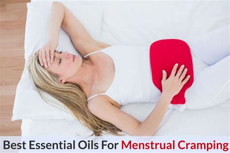 Essential Oils And Recipes To Manage Painful Menstruation Menstrual Cramping Essential Oil