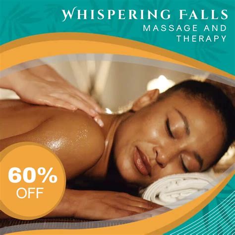 Spa Massage Discount Offer Video Ad Template Postermywall