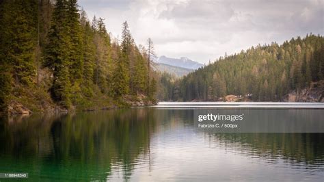 Braies Lake High Res Stock Photo Getty Images