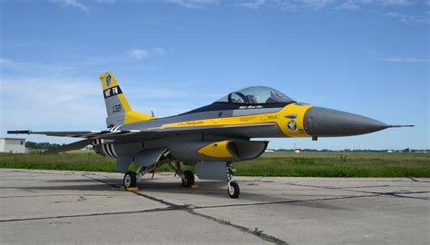 Air National Guard Paint Facility Completes 149th F 16 Heritage Paint