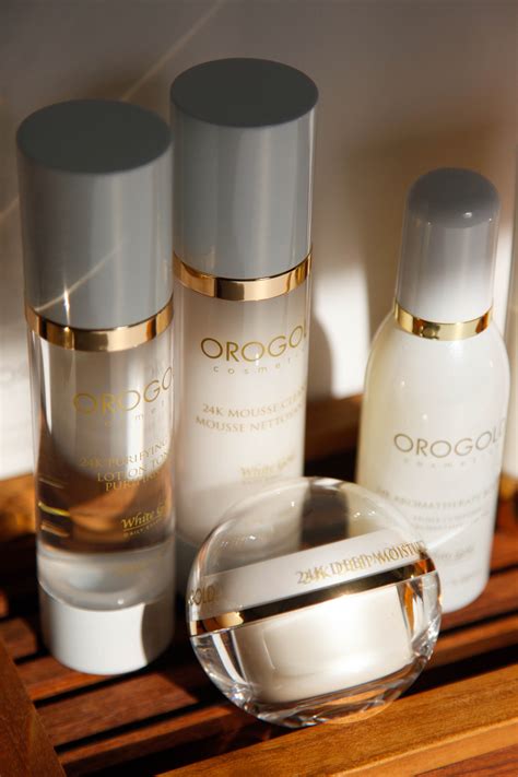 Orogold Cosmetics 24k White Gold Collection — Suzanne Spiegoski