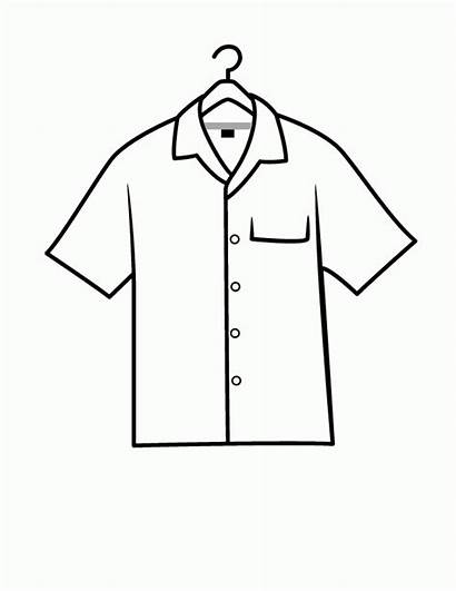 Coloring Shirt Pages Popular