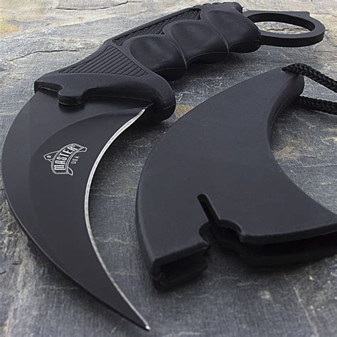 75 Master Usa Fixed Karambit Neck Knife Tactical Combat Fixed Blade