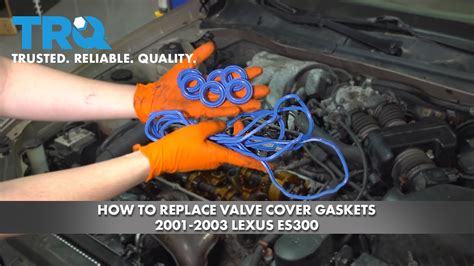 How To Replace Valve Cover Gaskets 1997 2003 Lexus Es300 Youtube
