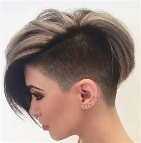Long Pixie Cut With Undercut - Pixie Cut With Bangs