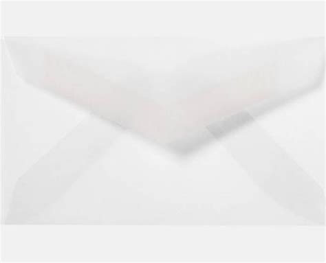 Clear Translucent 3 Envelopes Regular 2 18 X 3 58