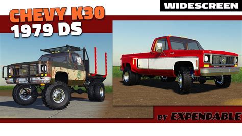 Fs19 Widescreen Chevy K30 Singlecab 1979 Ds V136 By Expendables