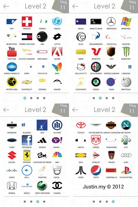 Level 2 Logo Quiz Answers : logo quiz 31 answers - Logos quiz answers and cheats for level 2 of
