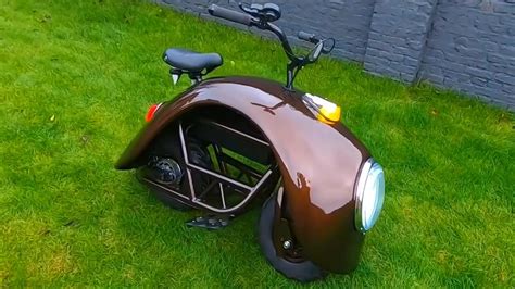 Diy Volkspod Electric Mini Bike With Volkswagen Beetle Fenders