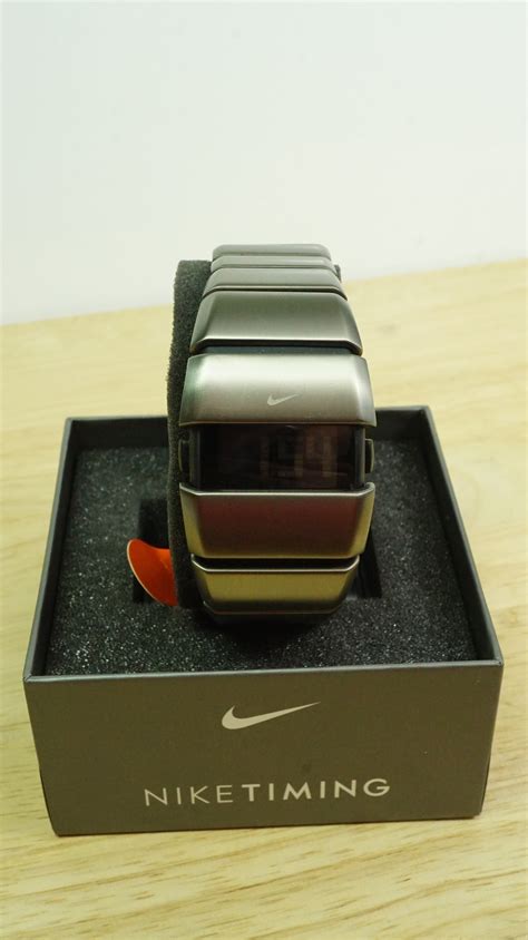Nike D Line Titanium Mens Watch Wc0007 001 Rare Welwyn Watch Parts