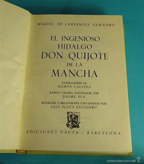 Edición especial para la empresa pública don quijote de la mancha 2005, s. Bibliografia Del Libro Don Quijote - Cervantes La Recreacion Del Espanol 1605 Y 1615 Por Alvaro ...