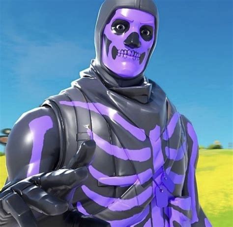 Purple Skull Trooper Pfp Gaming Profile Pictures Trooper Fortnite