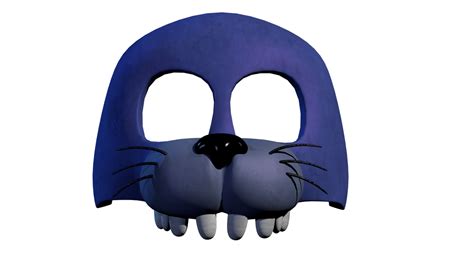 Blenderfnafbonnies Mask Render By Octavioquidiello Fnaf Bonnie Mask