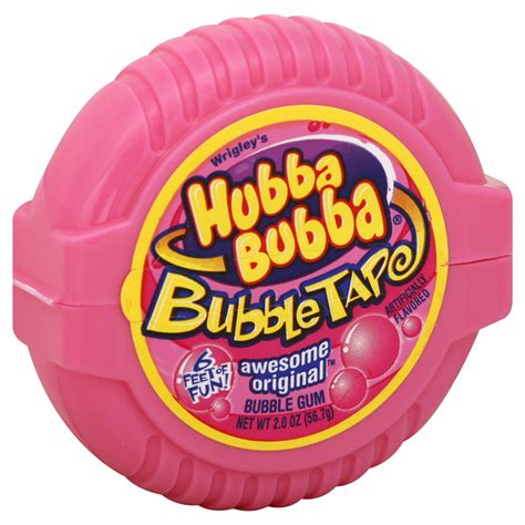 Wrigley S Hubba Bubba Bubble Tape Bubble Gum Awesome Original 2 0 Oz 58 7 G Shop Your Way