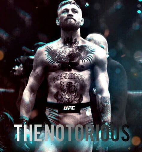 The Notorious One Conor Mcgregor Mcgregor Ufc