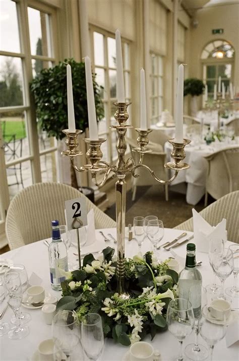 Pollen4hire Candelabra With Floral Base Decoration In 2019