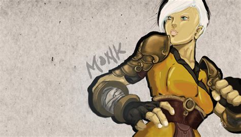 Diablo Iii Female Monk By Android Rose On Deviantart
