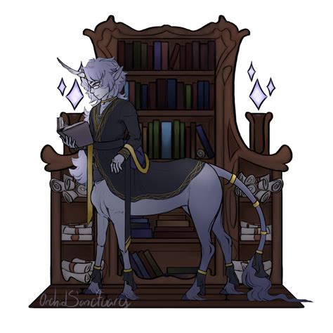 Unicorn Centaur Wizard By Orchidsanctuary On Deviantart