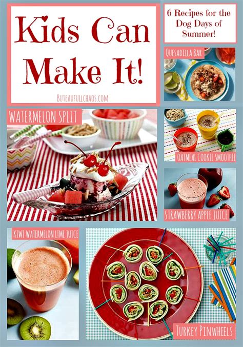They taste so good warm! Kids Can Make It! Recipes for the Dog Days of Summer ...