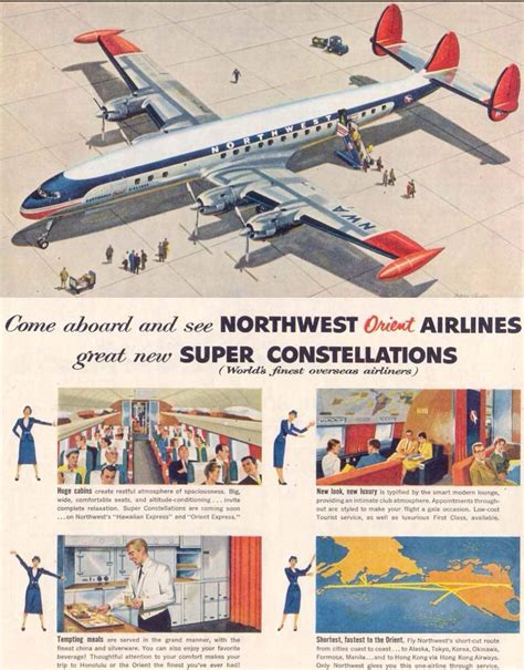 Pin By Stephen Mitton On Aircraft Northwest Airlines Vintage