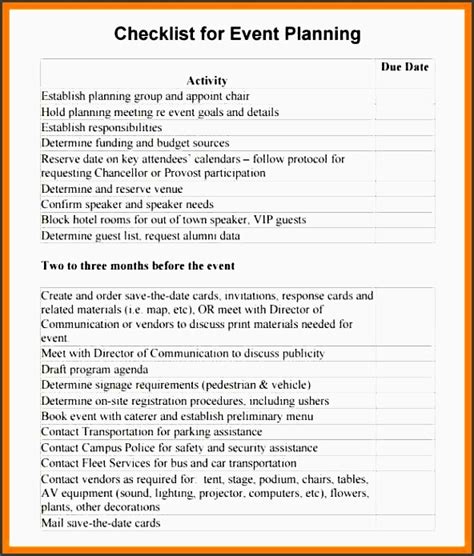 9 funeral planning checklist template free of cost sampletemplatess sampletemplatess