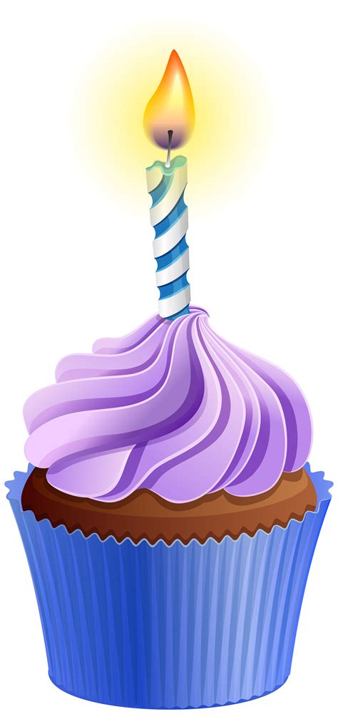 Happy Birthday Cupcake Clipart