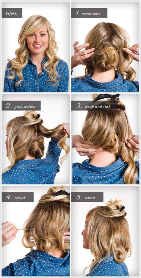 How To Make Your Hair Look Shorter Make Long Hair Look Short