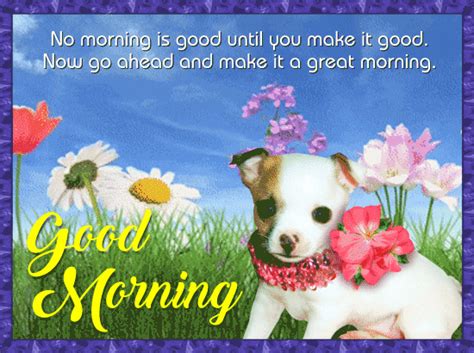 A Cute Good Morning Message For You Free Good Morning Ecards 123