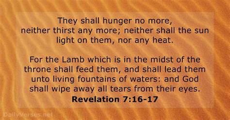 Revelation 716 17 Bible Verse Kjv