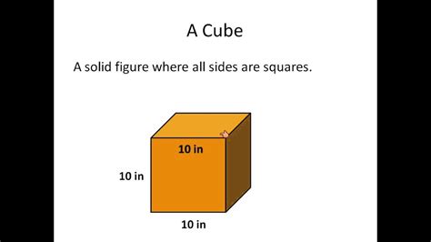 Volume Of A Cube Simplifying Math Youtube