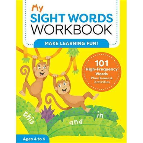 My Workbooks My Sight Words Workbook 101 High Frequency Words Plus