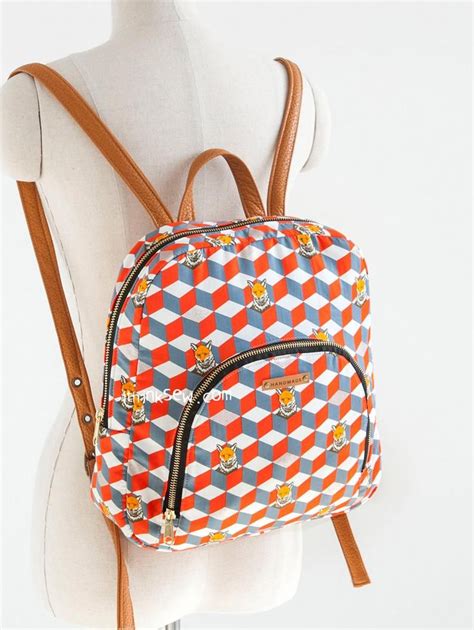 Kalani Backpack Pdf Sewing Pattern 1194 Etsy Backpack Pattern Sewing