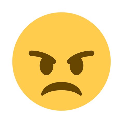 Angry Face Emoji Png