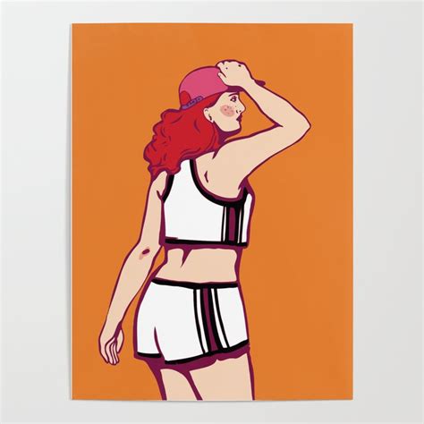 90s Redhead Cool Girl Poster By Jo Hana Society6