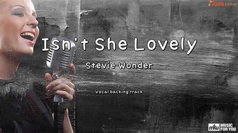 Isn T She Lovely Stevie Wonder Instrumental Lyrics Youtube