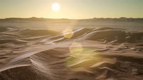 Red Sand Desert Dunes at Sunset Motion Background - Storyblocks
