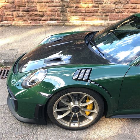 Rcma 4800 forks unscrew cap euro racing. British Racing Green Porsche 911 GT2 RS with White Gold ...