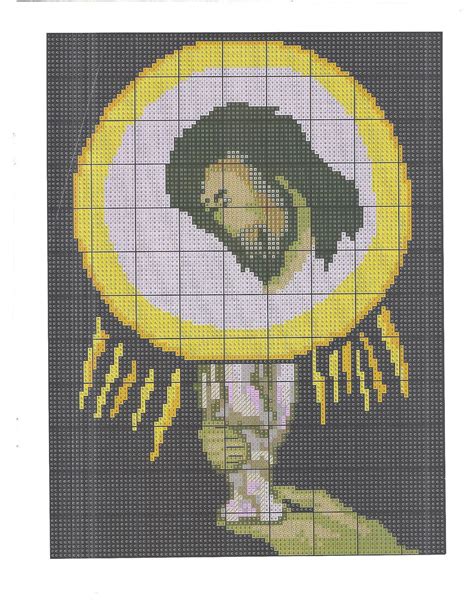 Beading patterns embroidery patterns cross stitch patterns pixel crochet crochet chart beaded cross stitch cross stitch embroidery graph paper art fillet crochet. Jesus with chalice - free cross stitch patterns crochet ...