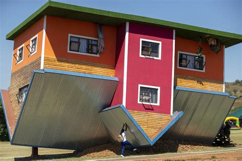Planning to visit kl upside down house? South Africa's 'upside down' house attracts tourists