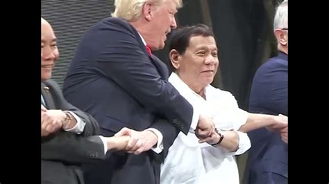 Things Got A Bit Awkward As Pres Donald J Trump Posed With World