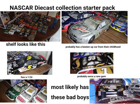 Nascar Diecast Collection Starter Pack Starterpacks