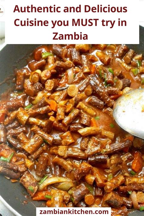 6 Zambian Traditional Foods You Must Try Zambian Kitchen In 2020