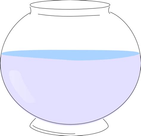 Empty Fish Bowl Clip Art At Clker Com Vector Clip Art Online Royalty Free Public Domain