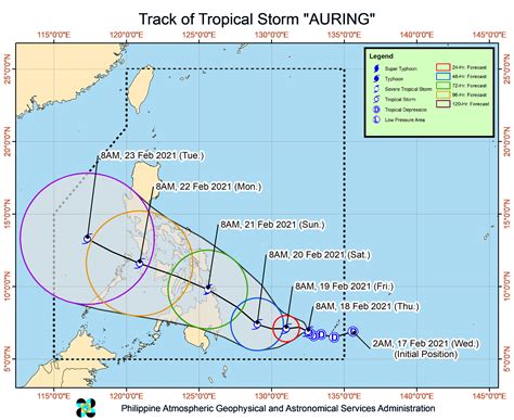 Pagasa bagyong auring update feb 19 2021. Auring intensifies into tropical storm | Cebu Daily News
