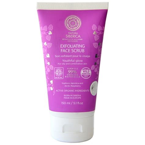 Natura siberica exfoliating face scrub contains 24 ingredients. Natura Siberica Exfoliating Face Scrub 150 ml